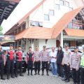 Ratusan Personel Polres Jepara Diterjunkan Amankan Peringatan Kenaikan Isa Al Masih