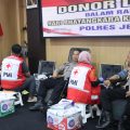 Setetes Darah untuk Negeri, Polres Jepara Gelar Donor Darah Sambut Hari Bhayangkara ke-79