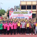 Olahraga Bersama dan Bazar UMKM Warnai Peringatan Hari Bhayangkara ke-79 di Jepara