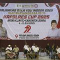 Tutup Turnamen Kejurkab Bola Voli Indoor Kapolres Cup 2025, Ini Pesan Kapolres Jepara