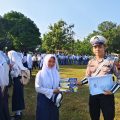 Sosialisasi Operasi Patuh Candi 2025, Polisi di Jepara Jadi Pembina Upacara Di Sekolah