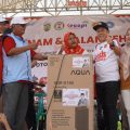 Ketua DPRD Jepara Hadir Memeriahkan Senam Pagi Dan Jalan Sehat Ribuan Warga Kecapi Jelang HUT RI Ke 80