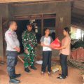 HUT Kemerdekaan RI Ke-80, Bhabinkamtibmas Salurkan Bansos Paket Sembako di Donorojo Jepara