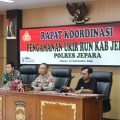 Polres Jepara Gelar Rapat Koordinasi Pengamanan Persiapan Ukir Run 2025