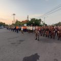 Polres Jepara Lakukan Pengamanan Senam Bersama Dan Jalan Sehat Hari Santri Nasional 2025