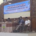 Pemerintah Desa Ngabul adakan musdes terkait  kegiatan Di tanah milik Desa.