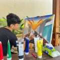 Menginspirasi, Polres Jepara Fasilitasi Bakat Seni Siswa SLB melalui Lomba Lukis Difabel Hari Bhayangkara ke-80