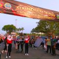 Arak-Arakan Bendera 81 Meter, Dandim 0719/Jepara Sempurnakan Puncak Semarak Ksatria TNI Prima